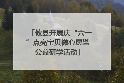 攸县开展庆“六一”点亮宝贝微心愿暨公益研学活动